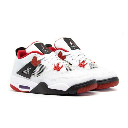 JORDAN 4 RETRO BRANCA VERMELHA